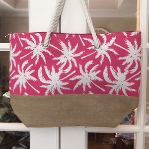 Capelli Large Palm Tree Tote